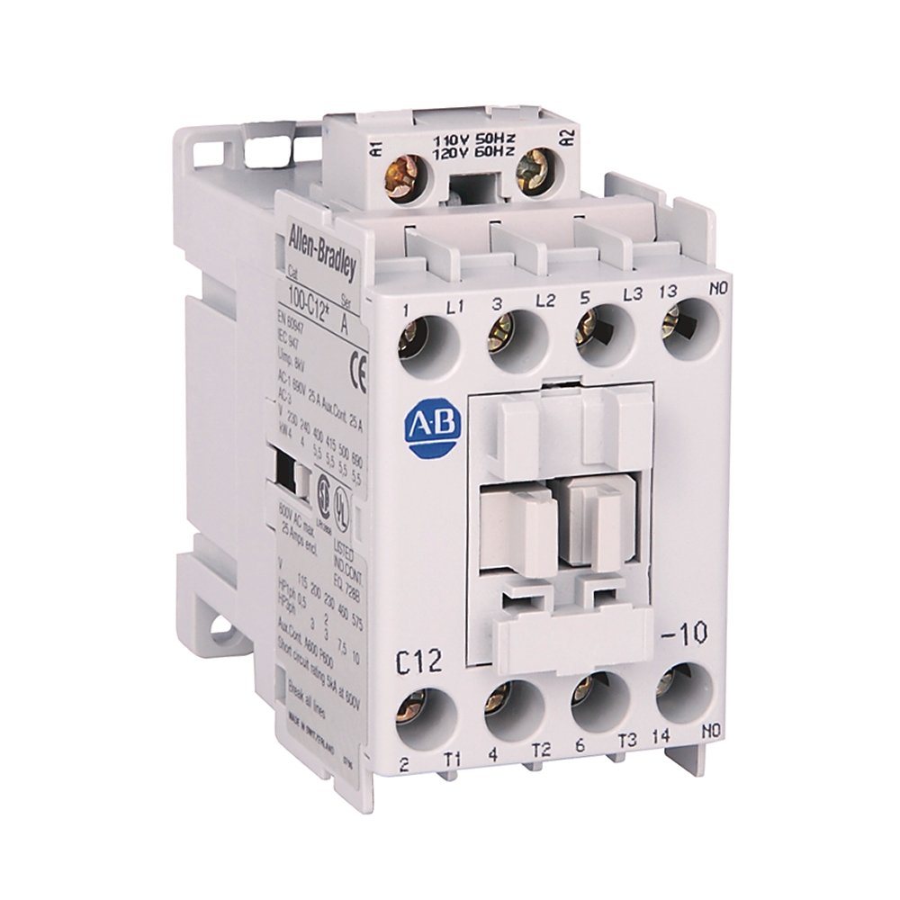 Allen-Bradley 100-C12B01 12 Amp IEC Contactor